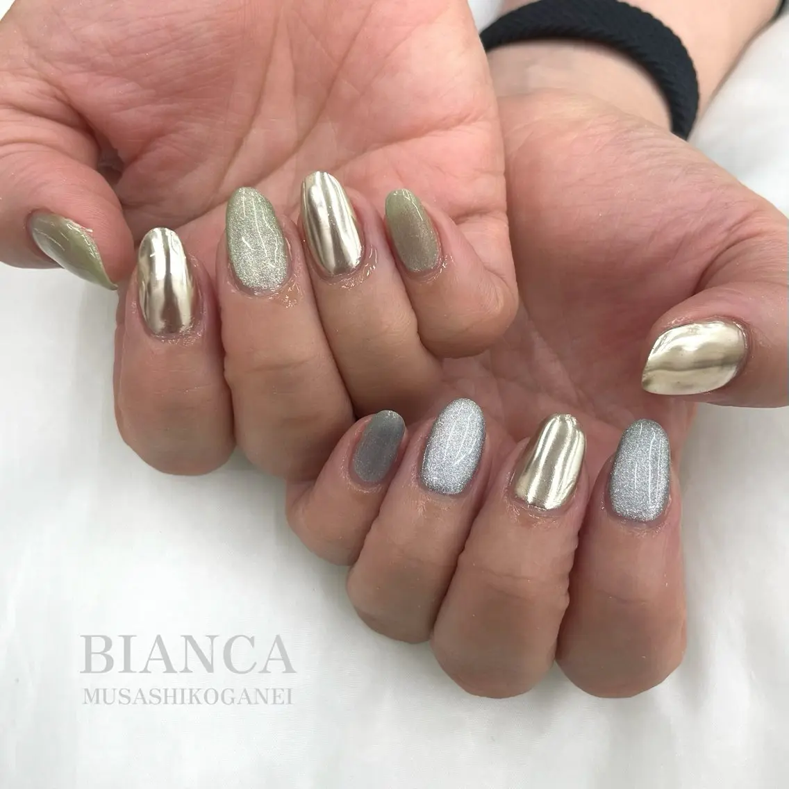 ネイル ハンドネイル Bianca🫧 SHIMIZU🩰のネイルデザイン