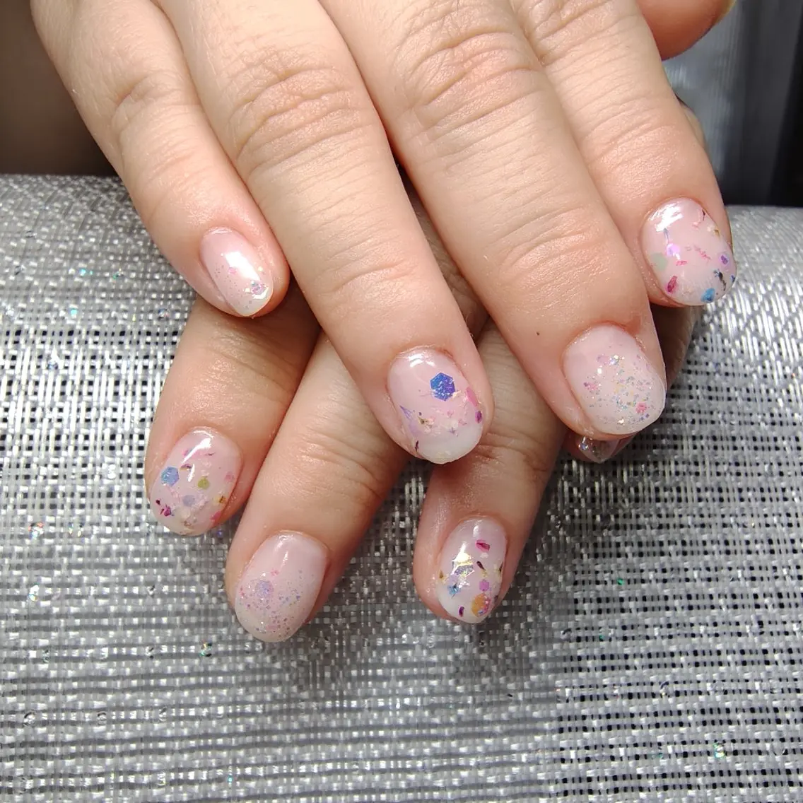 ネイル ハンドネイル こふく🍀 Sayoのネイルデザイン