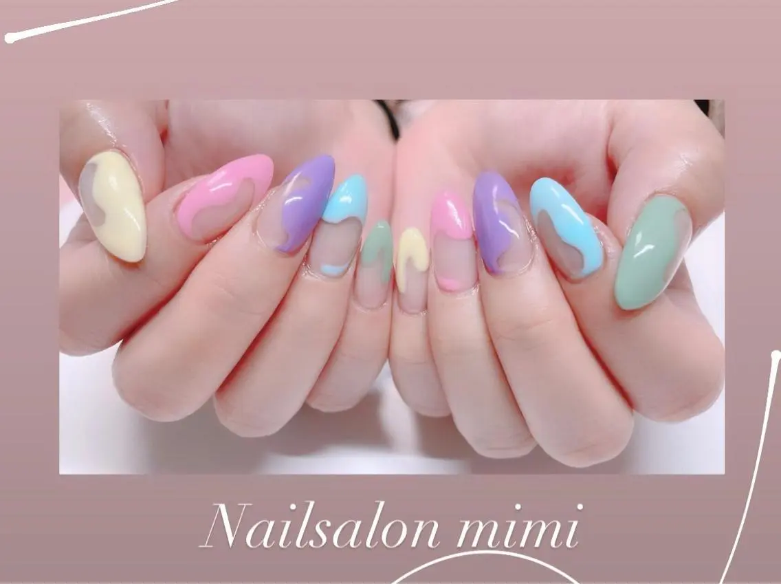 nail art【お好きなデザインをフルで💅】の写真