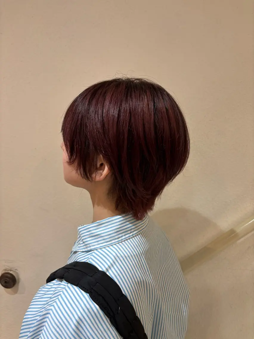 ショート カラー minami カラーモデル募集中のヘアスタイル