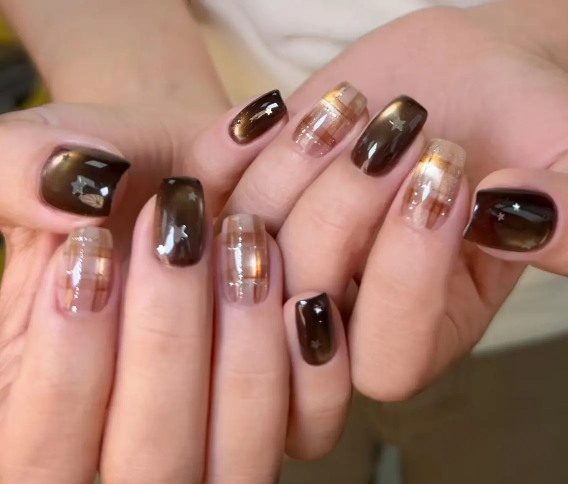 ネイル ハンドネイル ハンドケア 🍑 momo_nailのネイルデザイン