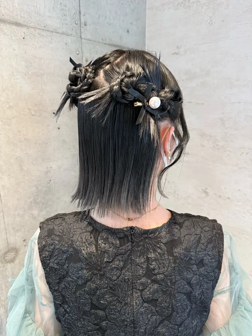 ヘアアレンジ 🎀ヘアセット/艶髪 /はやしほのか🎀のヘアスタイル