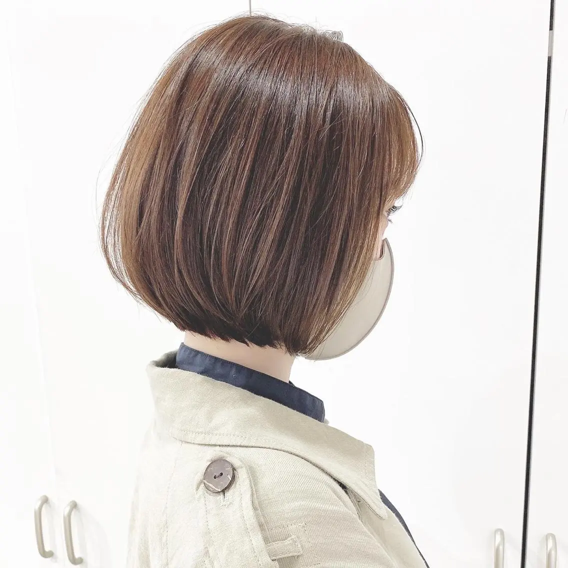 ミディアム 横浜縮毛矯正 ☆渋谷良太のヘアスタイル