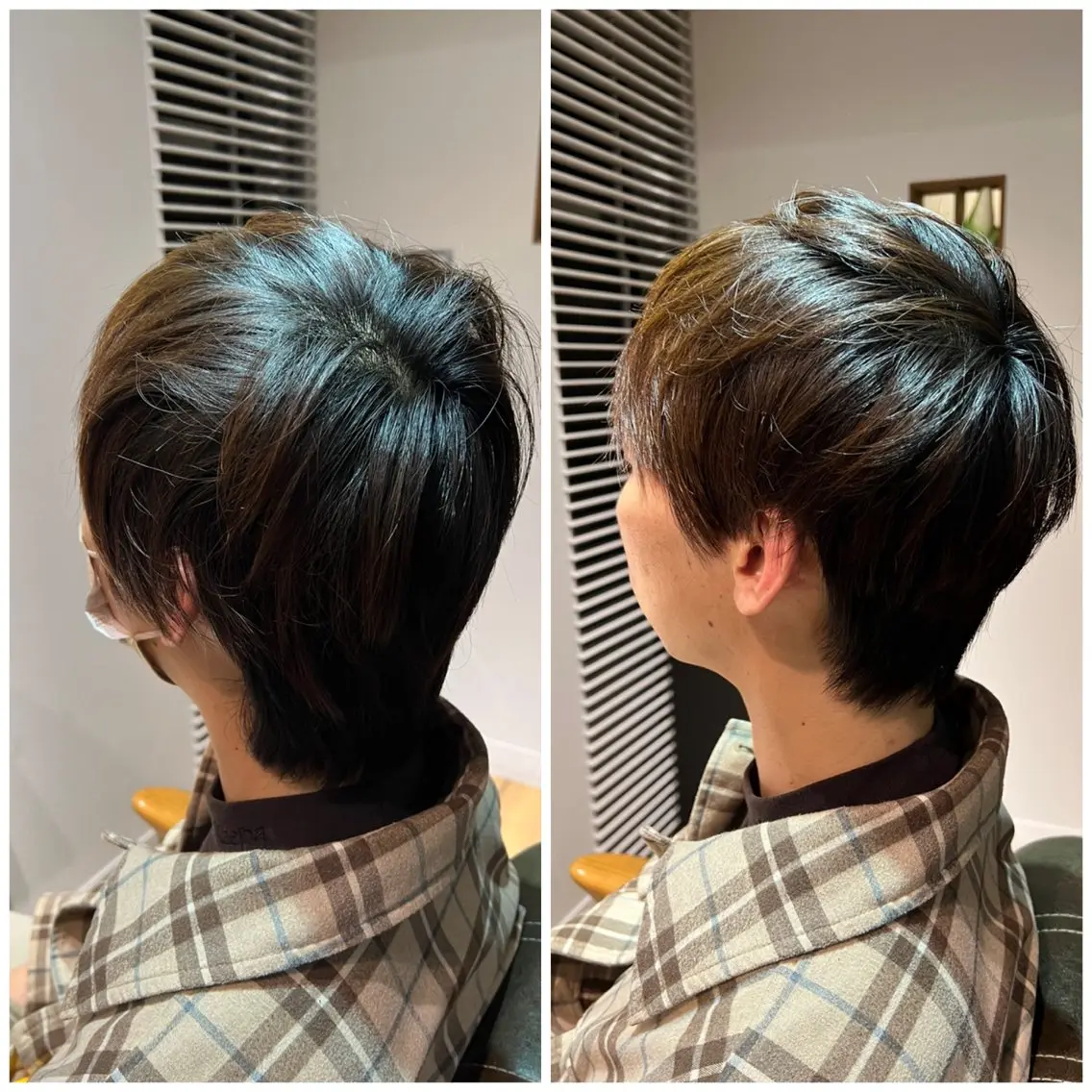 ショート ツキダテ ユイのヘアスタイル