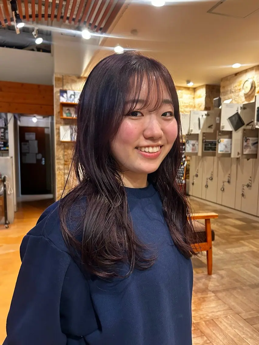 カラー レイヤー/ストレート /インナー/はるあのヘアスタイル