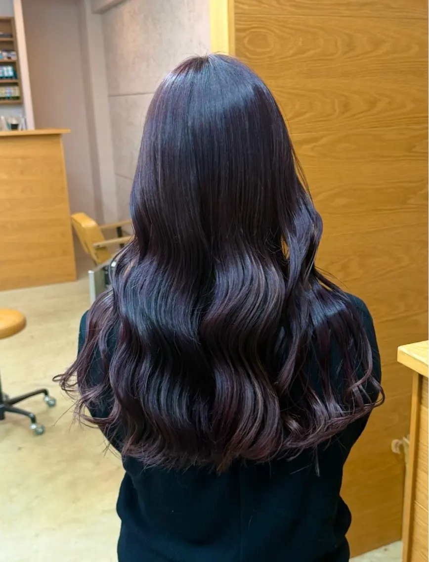 カラー ヘアカラー 山﨑 煌也のヘアスタイル