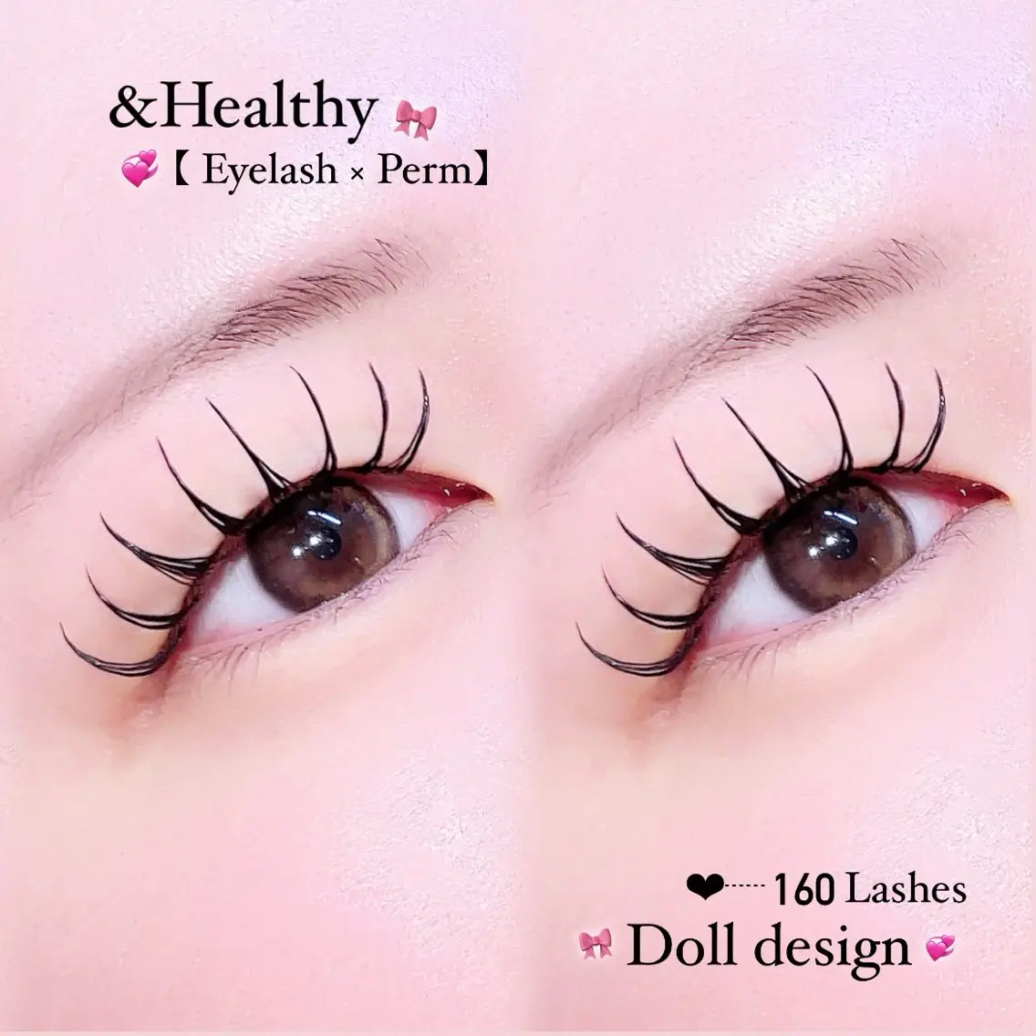 マツエク・マツパ eyelist RIRI🩵のマツエク・マツパデザイン