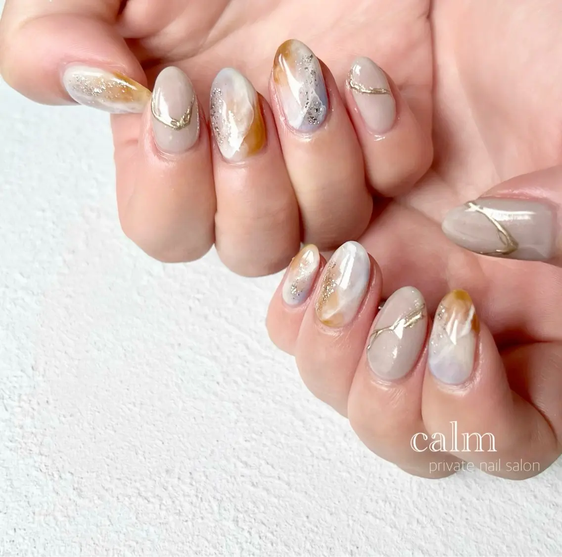 ネイル ハンドネイル calm 〔ｶｰﾑ〕のネイルデザイン