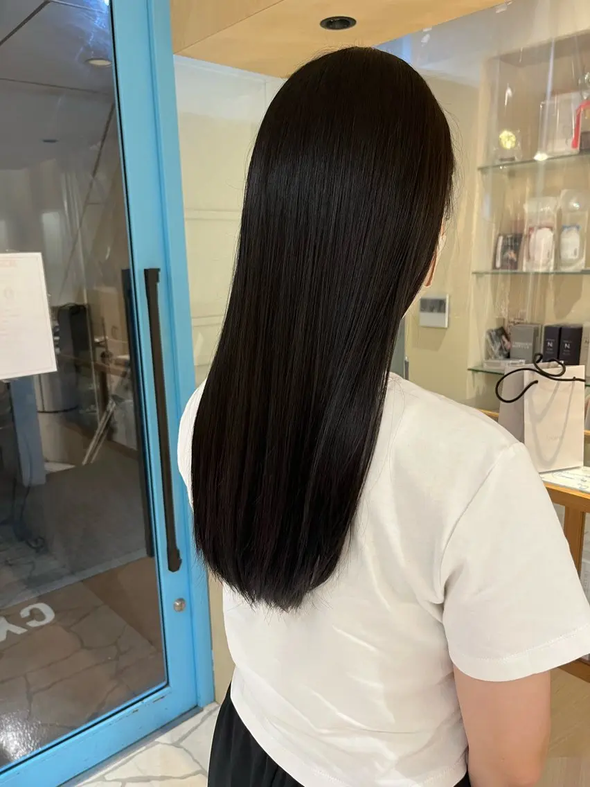 ロング 山口 陸のヘアスタイル