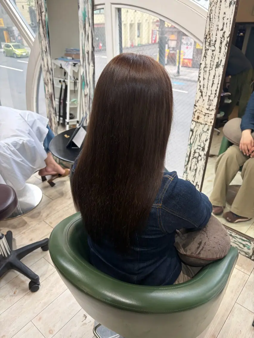 カラー ヘアカラー トリートメント Orque duex misonoのヘアスタイル