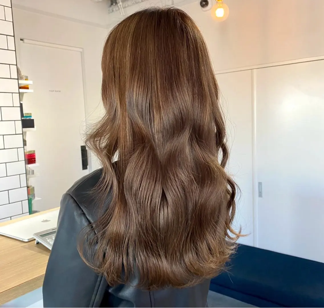 カラー ヘアカラー MEI 🪽🩵のヘアスタイル