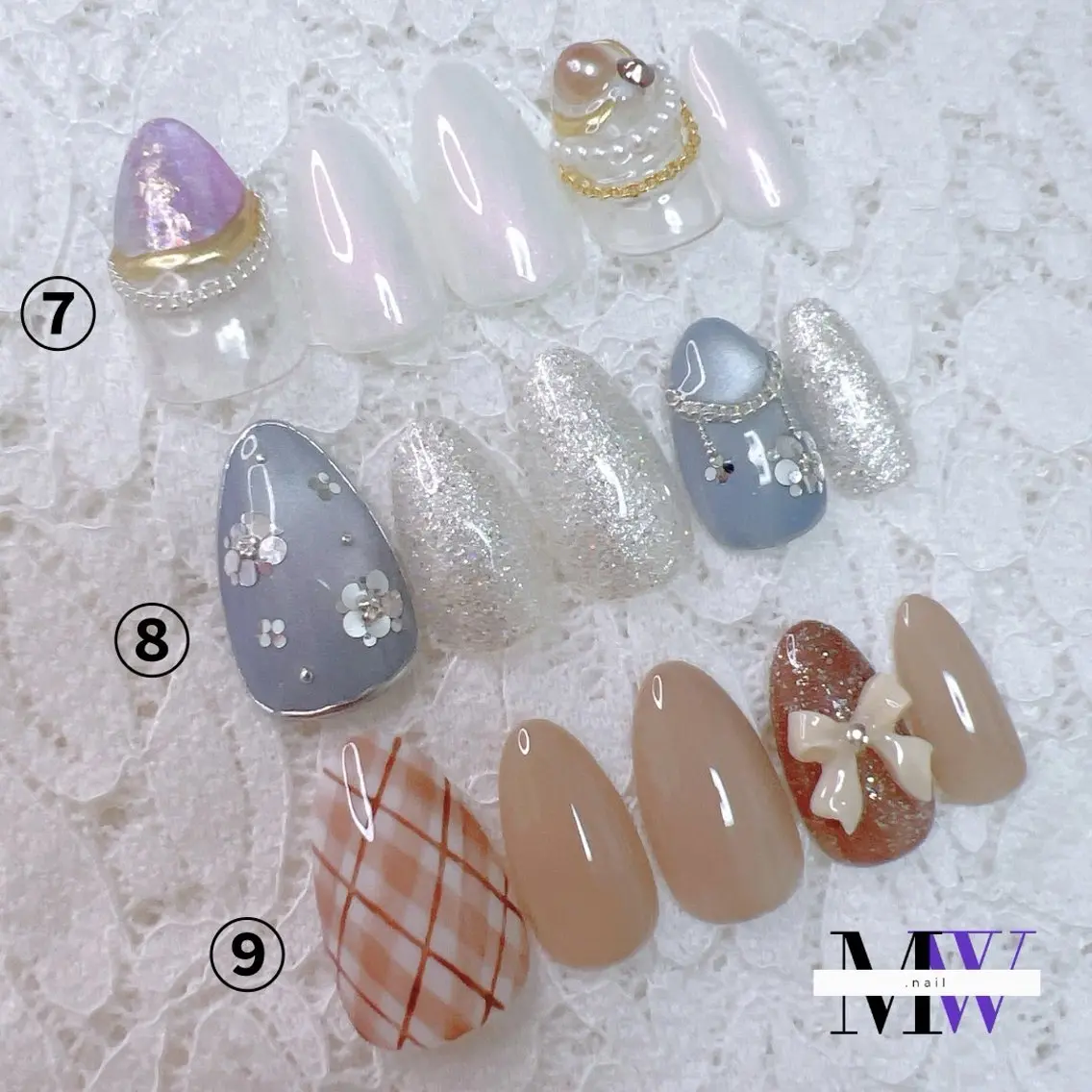 ネイル アートネイル ハンドネイル MW .nailのネイルデザイン