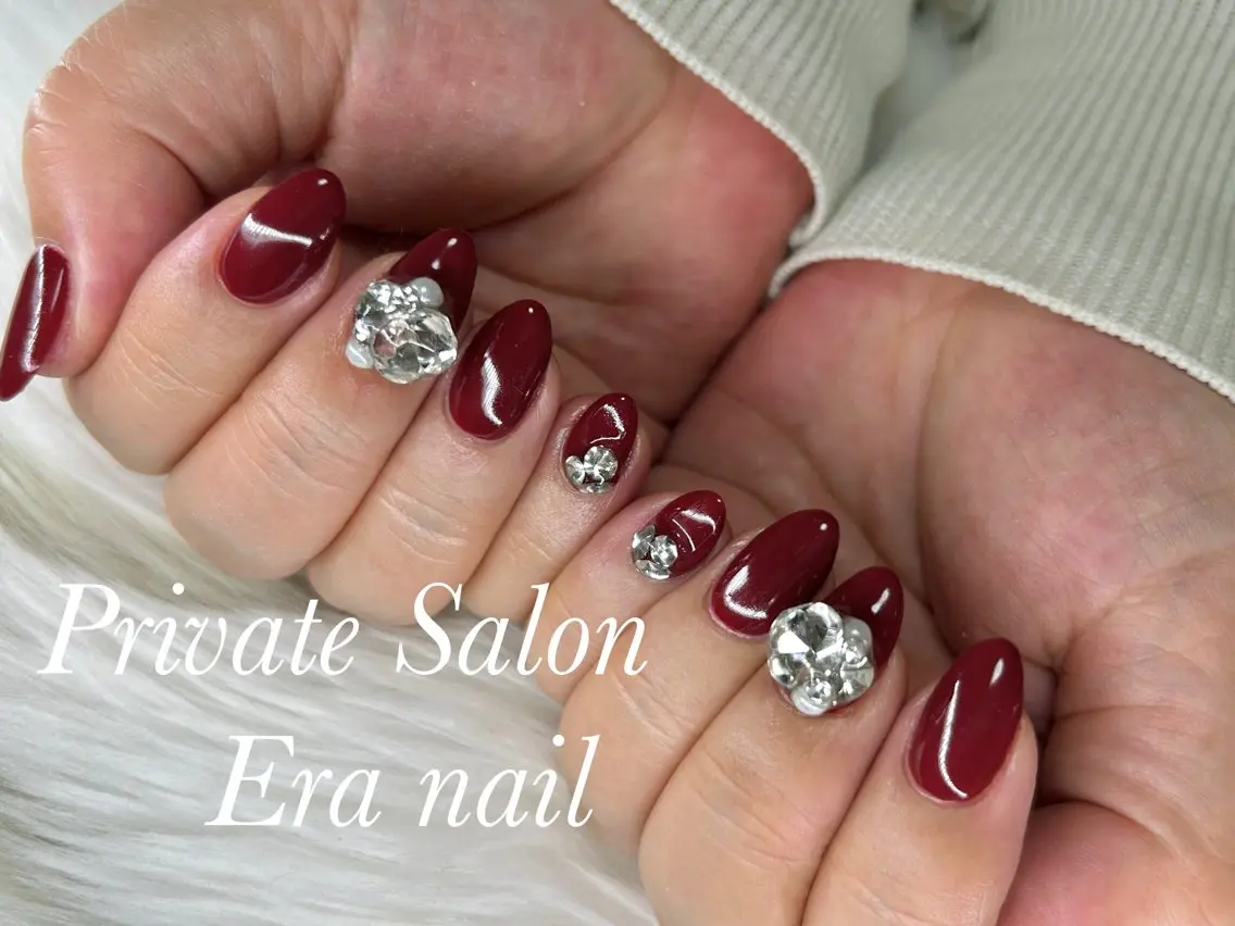 ネイル ワンカラーネイル ハンドネイル Era nailのネイルデザイン