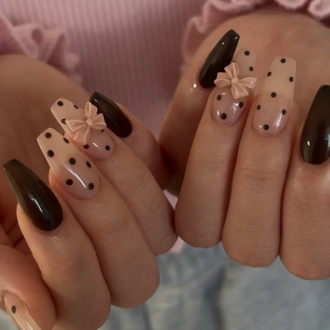 ミディアム 韓国風ヘア navi nail ayaneのネイルデザイン
