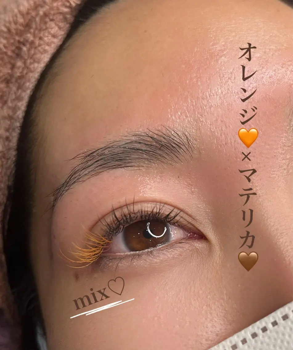 マツエク・マツパ カラーマツエク アイラッシュK 松村　紗江のマツエク・マツパデザイン