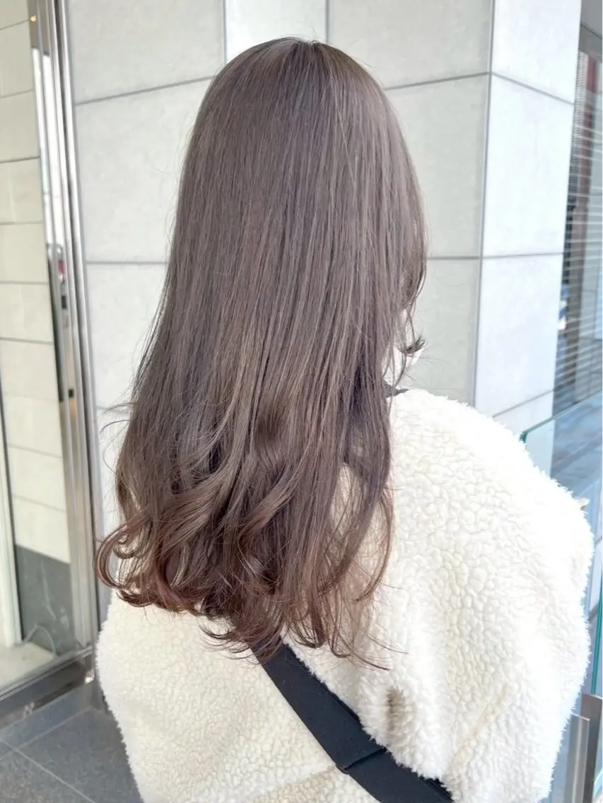 カラー ヘアカラー 矢代 さくらのヘアスタイル
