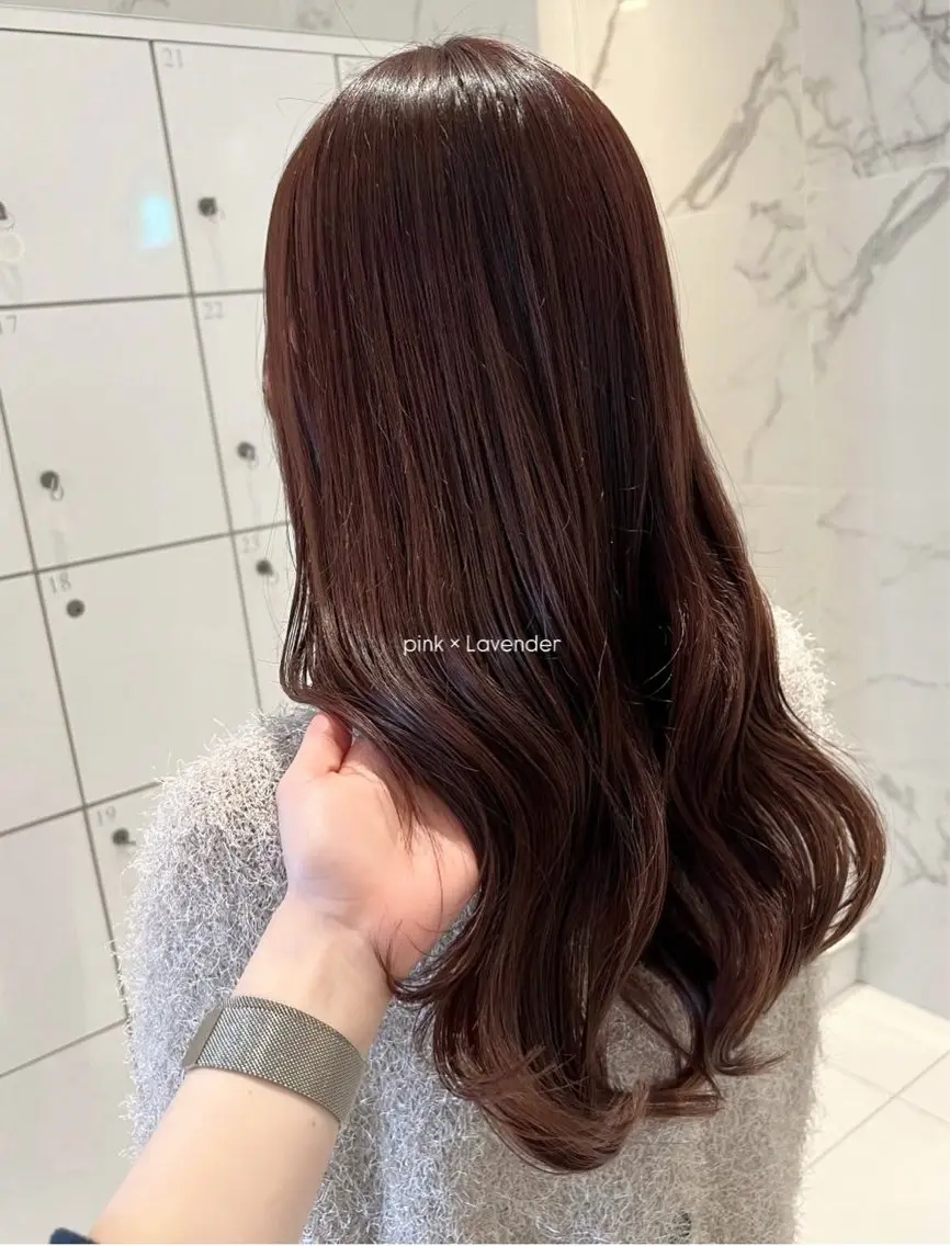 ロング カラー 似合わせカット/ カホのヘアスタイル