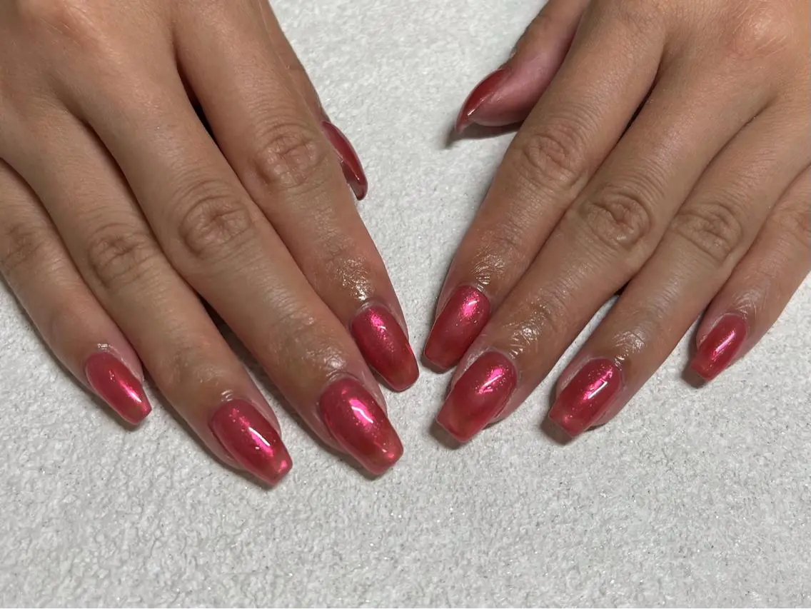 ネイル オーロラネイル フラワーネイル フットネイル フレンチネイル ジェルネイル mogunail &blowのネイルデザイン