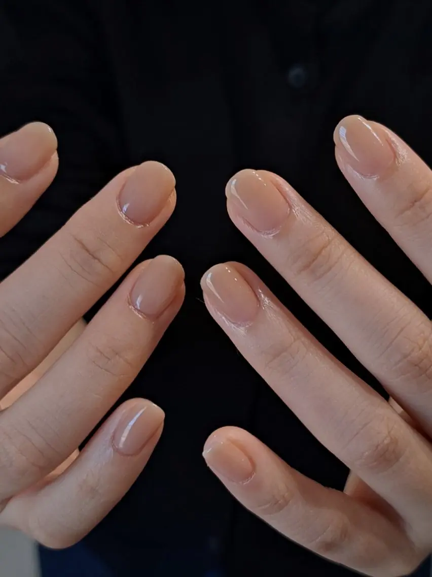 ネイル ワンカラーネイル omika nail @自宅のネイルデザイン