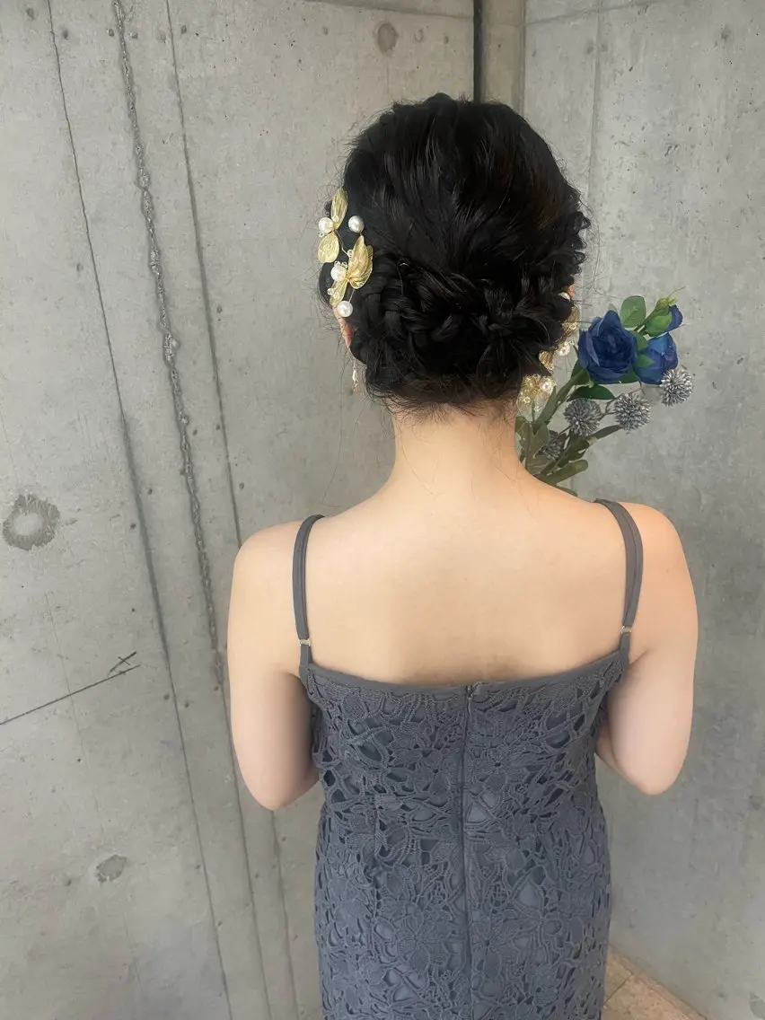 ヘアアレンジ ヘアセット 美髪× ヘアセット✨Araiのヘアスタイル