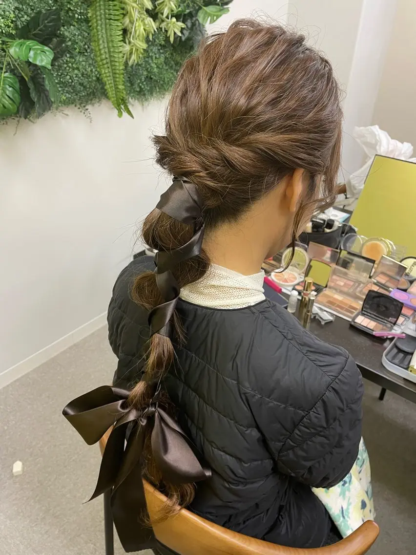 ロング ヘアセット 六本木セットサロン MAYUのヘアスタイル