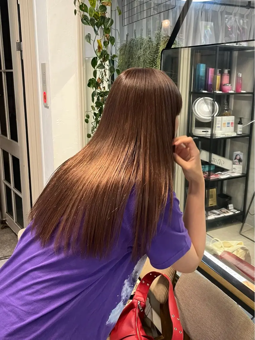 ロング カラー lomalia ayuのヘアスタイル