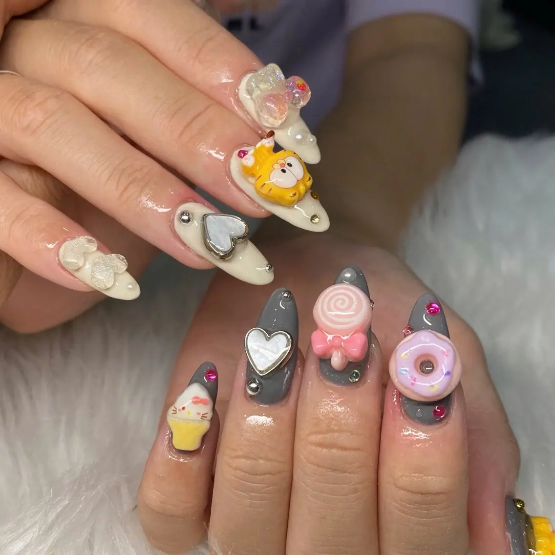 ネイル 長さ出し フレンチネイル ジェルネイル 韓国ネイル ロングネイル NAILS BAR SHINJUKUのネイルデザイン