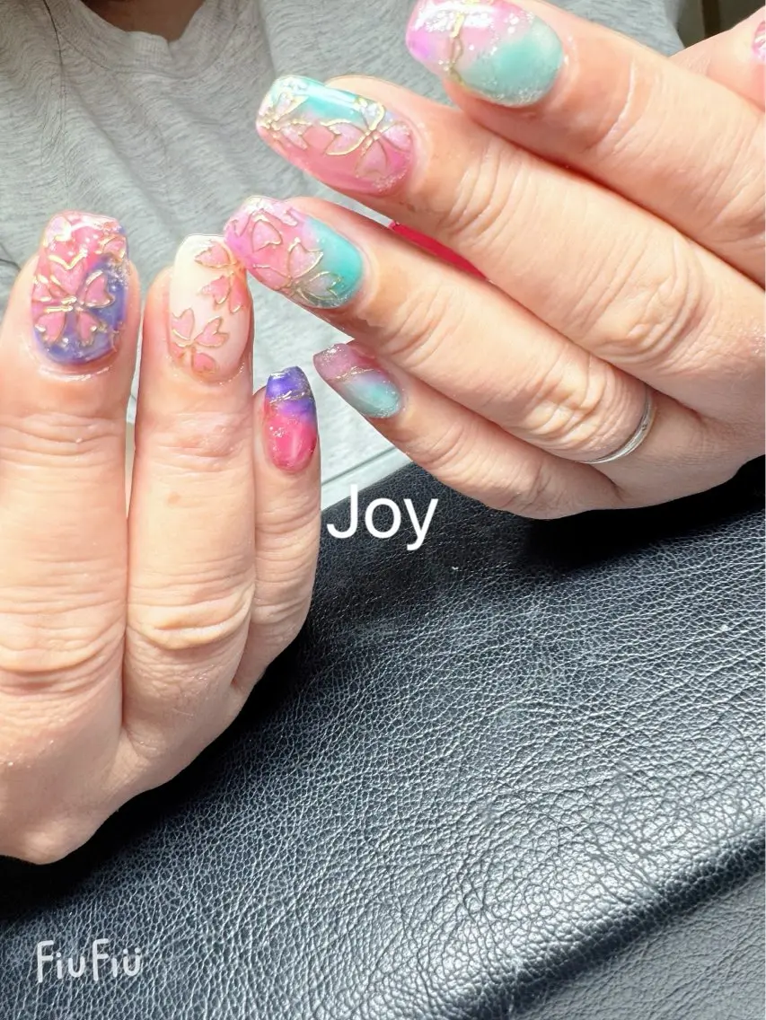 ネイル 持ち込み Nail Salon JOYのネイルデザイン
