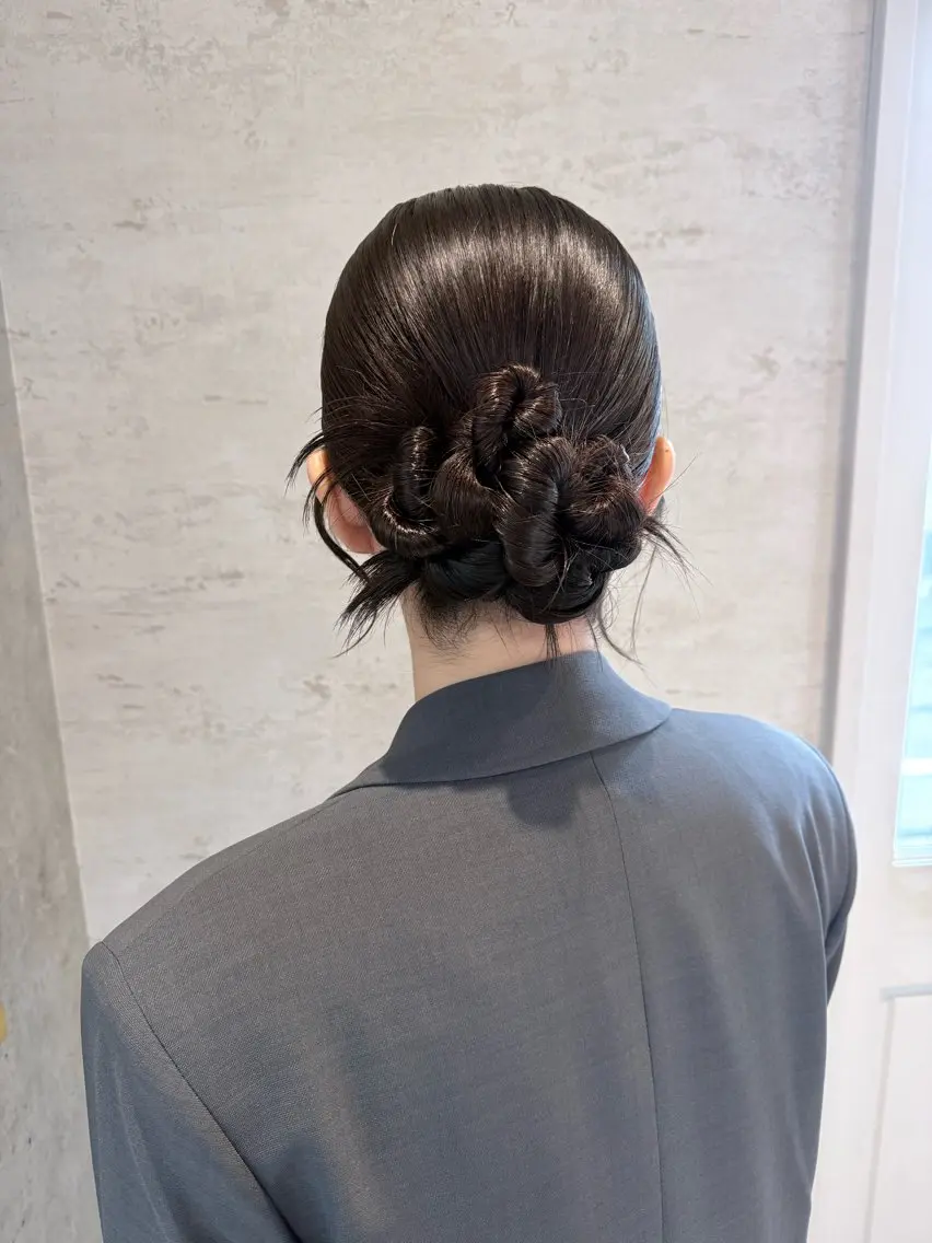 ヘアアレンジ ヘアセット 🎀ヘアセット/艶髪 /はやしほのか🎀のヘアスタイル