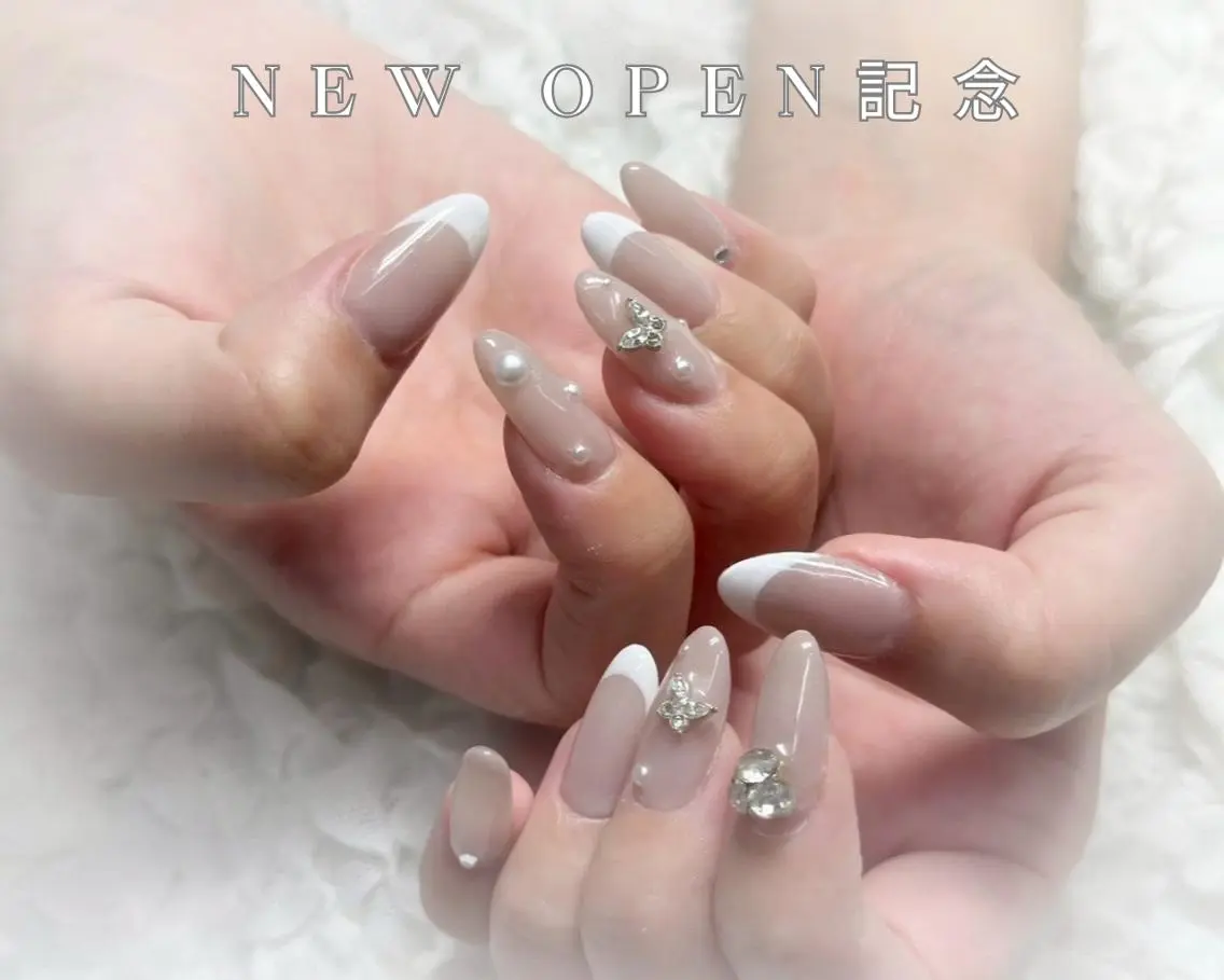 ネイル チークネイル 桜ネイル フラッシュネイル フレンチネイル ジェルネイル 韓国ワンホンネイル Mihina🌻のネイルデザイン