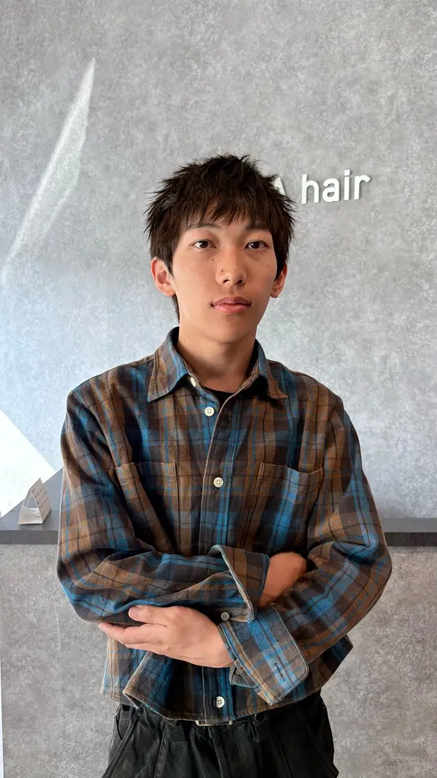 メンズ パーマスタイル特化◎ 永戸圭汰のヘアスタイル