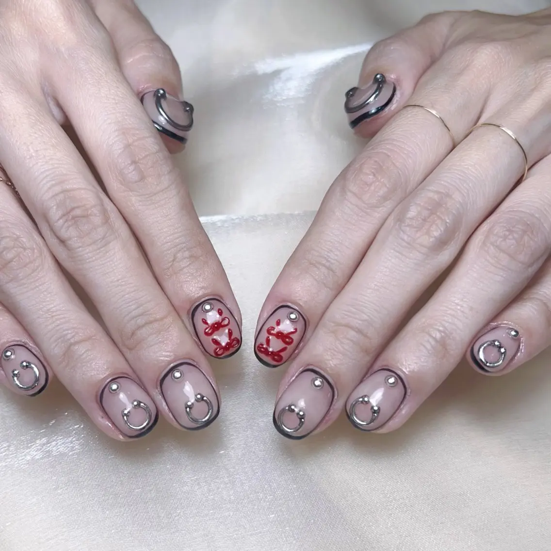 ネイル ハンドネイル NAILサロン 木にいるのネイルデザイン