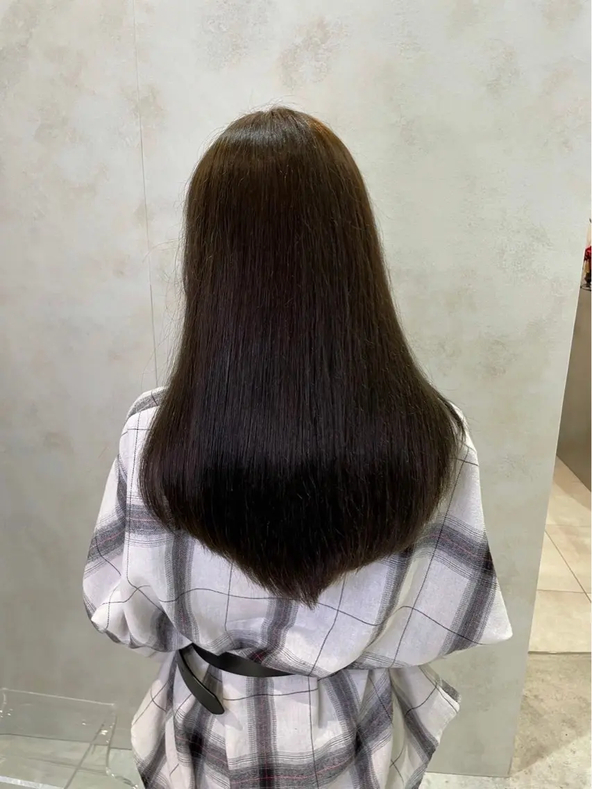 【クセとさよなら💦】ストレート(縮毛矯正)+艶トリートメント✨の写真