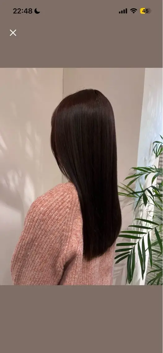 セミロング チョコレートブラウン ヘアカラー 堀内 煌太/梅田のヘアスタイル