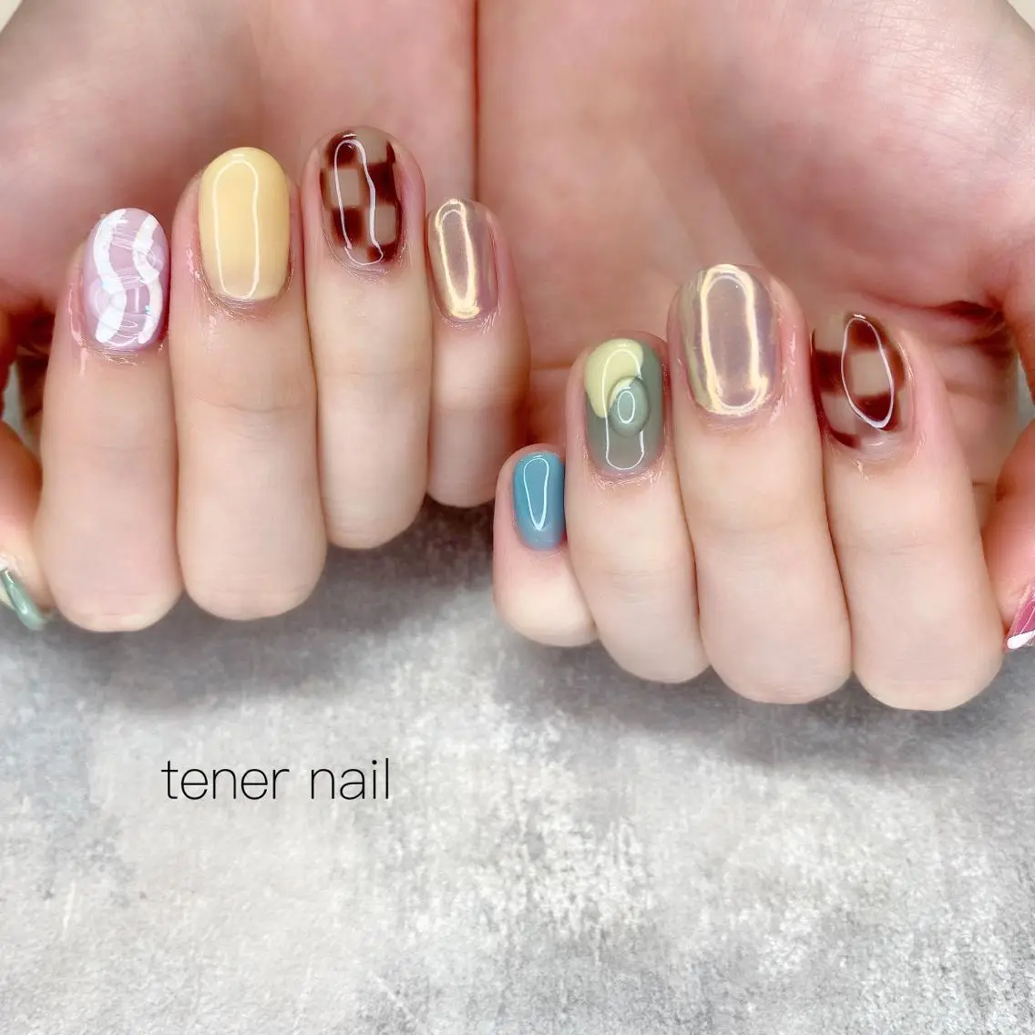 ネイル ブライダルネイル テネルネイル tener nailのネイルデザイン