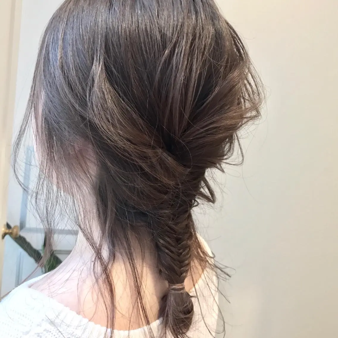セミロング ヘアアレンジ ショート特化 /天神大名/ハルナのヘアスタイル