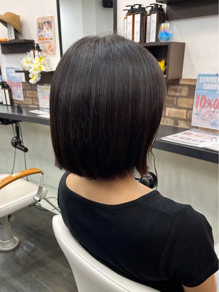 ショート 田中 慎之介のヘアスタイル