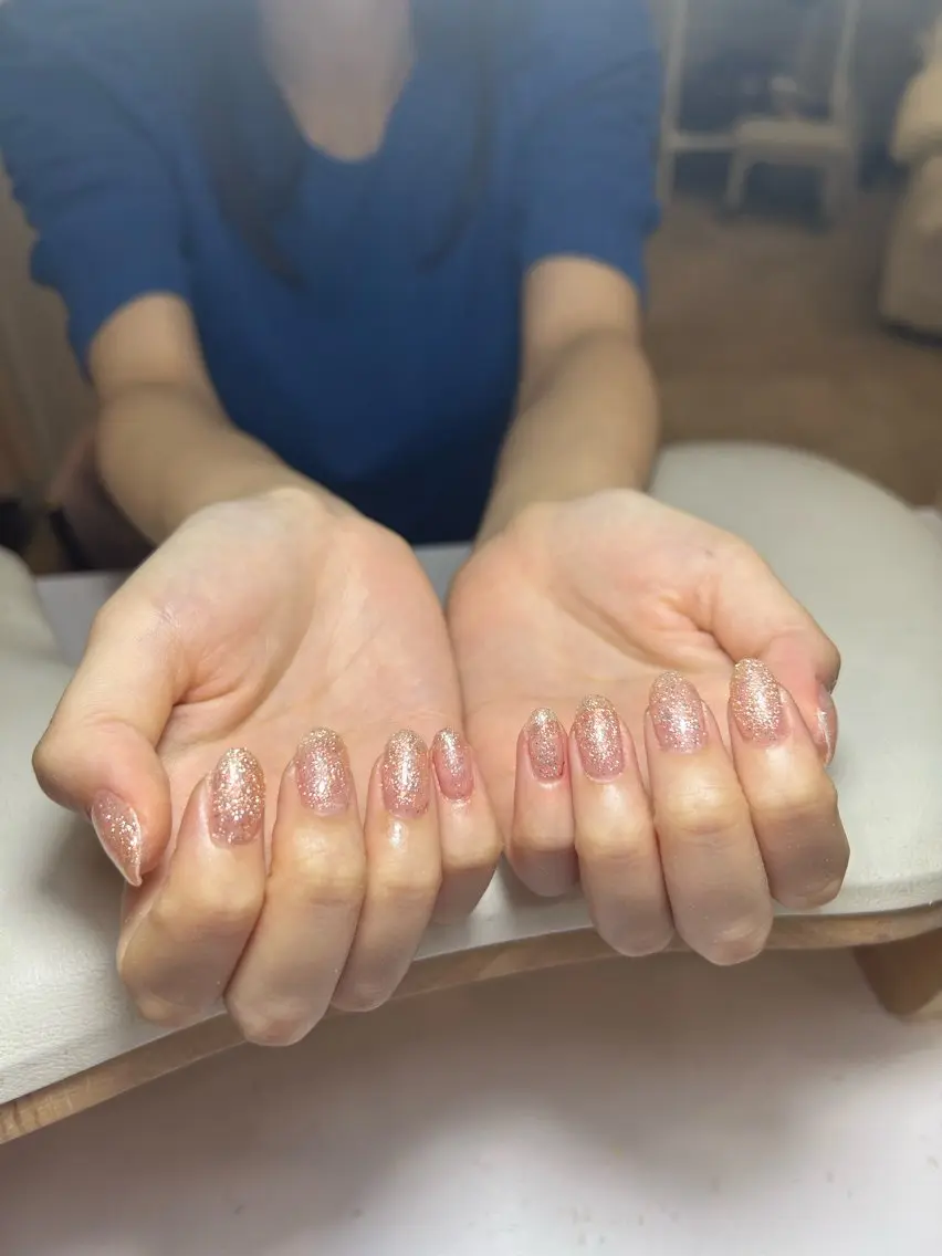 ネイル ハンドネイル 🎀 アネラ しま  🎀のネイルデザイン