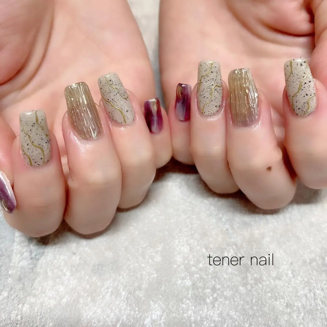 ネイル ニュアンスネイル テネルネイル tener nailのネイルデザイン