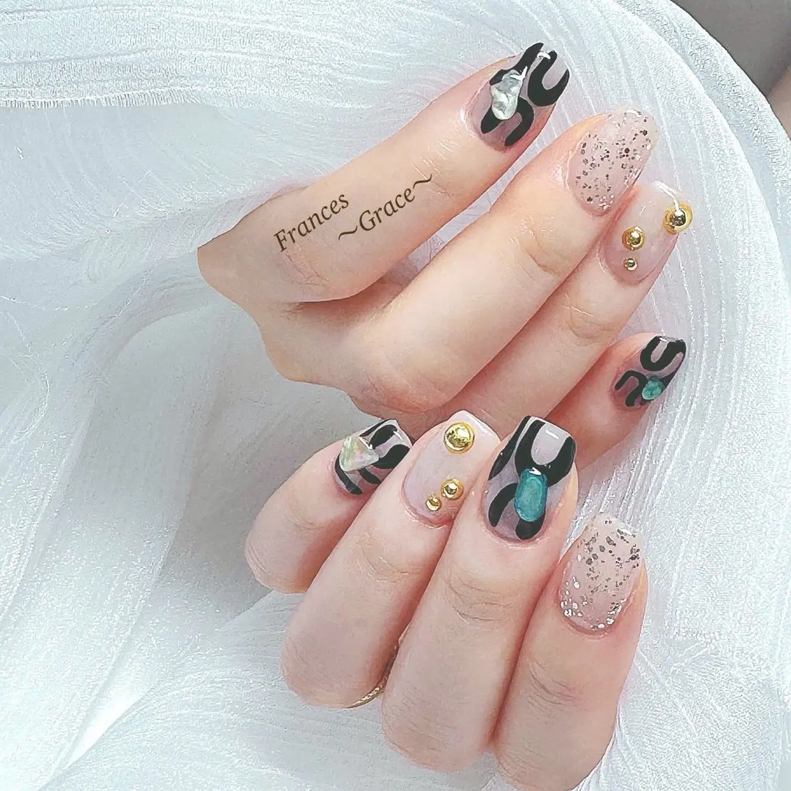 ネイル ハンドネイル Frances〜 Grace〜babaのネイルデザイン