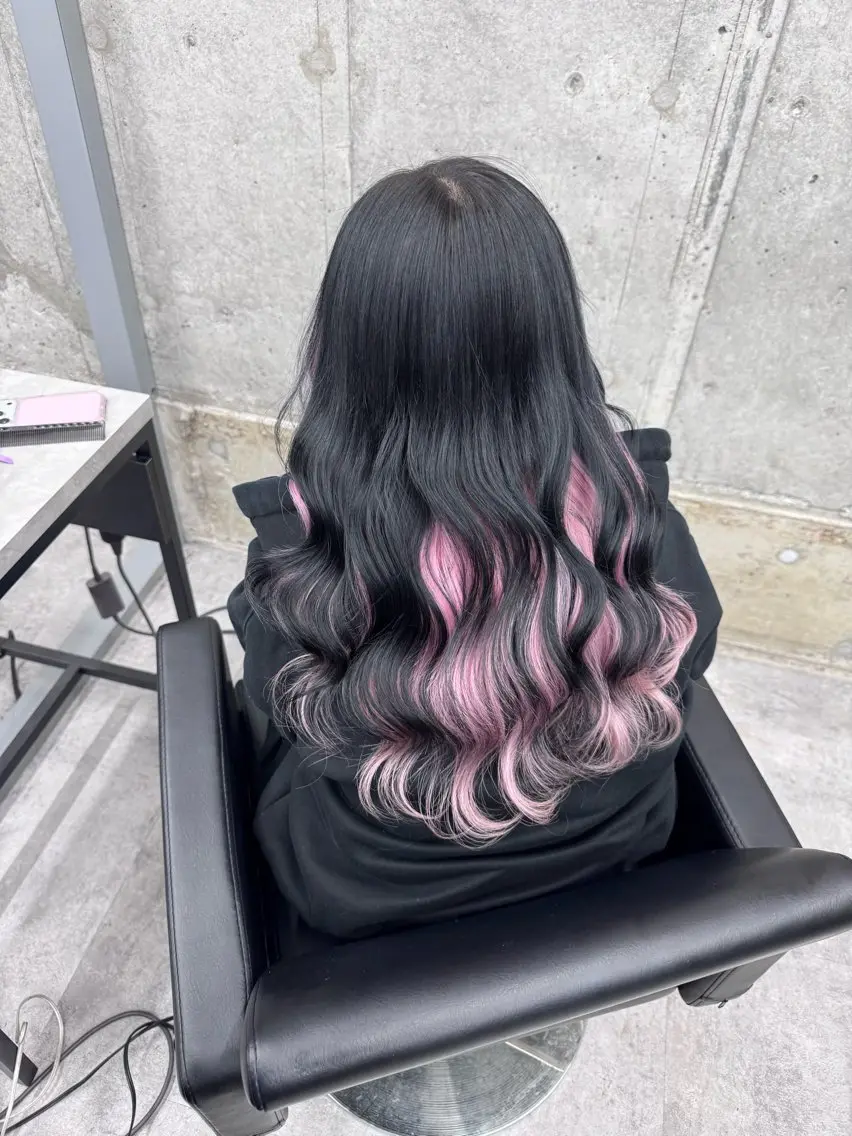 ロング カラー ブリーチ ダブルカラー ロング トリートメント ❤️‍🔥池袋 / shu❤️‍🔥のヘアスタイル