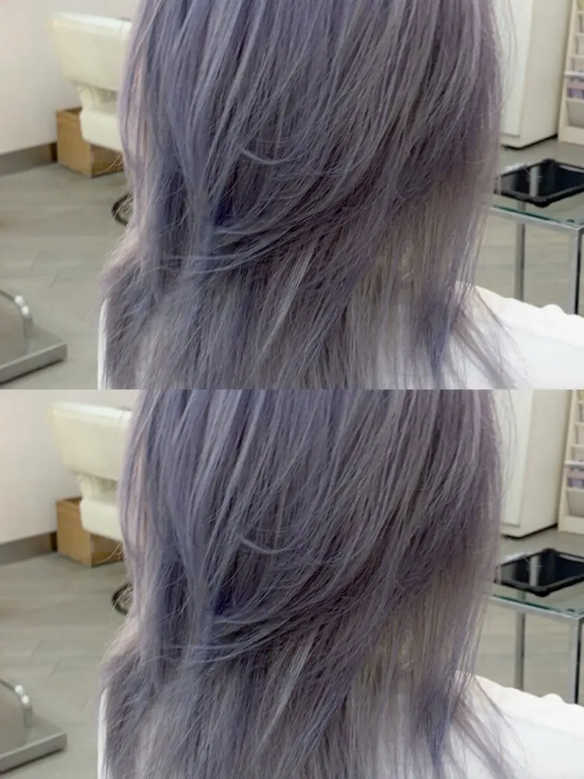 ミディアム カラー フルカワ リナのヘアスタイル