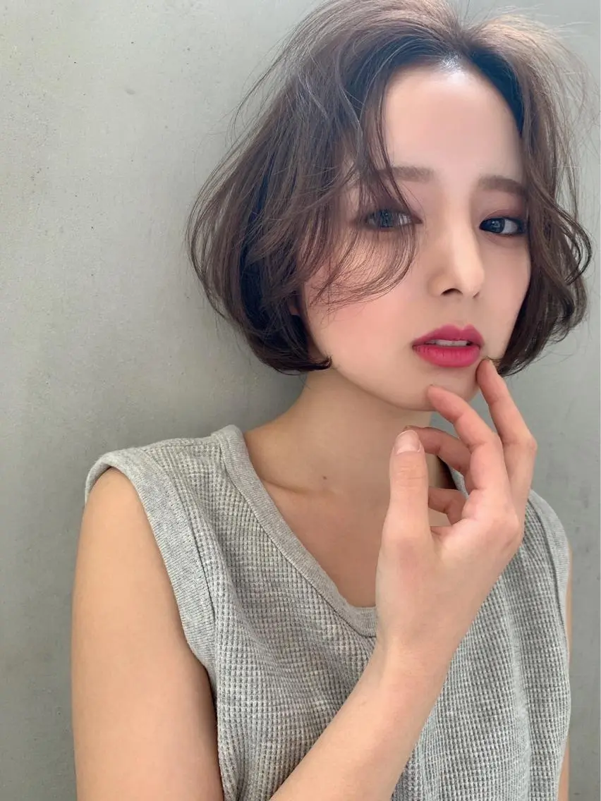 似合わせデザインカット+シャンプーの写真
