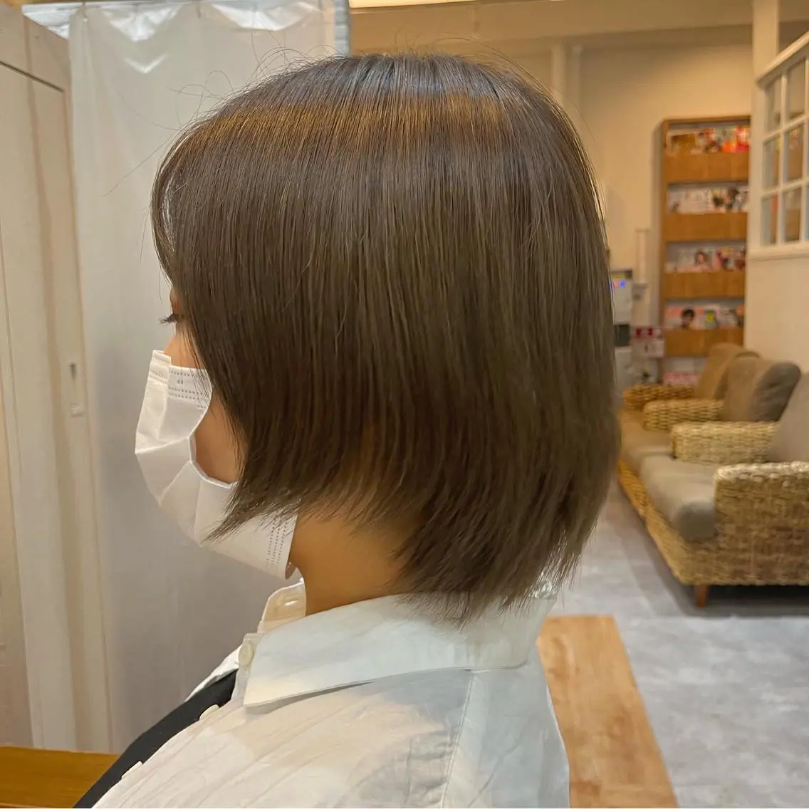 ショート ショートボブ 丸みショート ボブ くびれヘア ショートヘア 襟足でお悩みの方✂︎ くびれ職人ハシモトのヘアスタイル