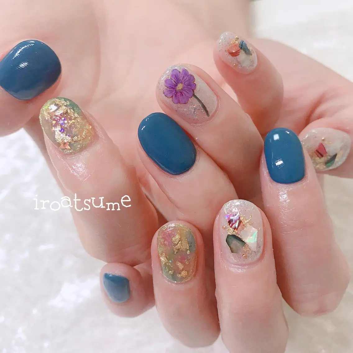 ネイル nail salon iroatsumeのネイルデザイン