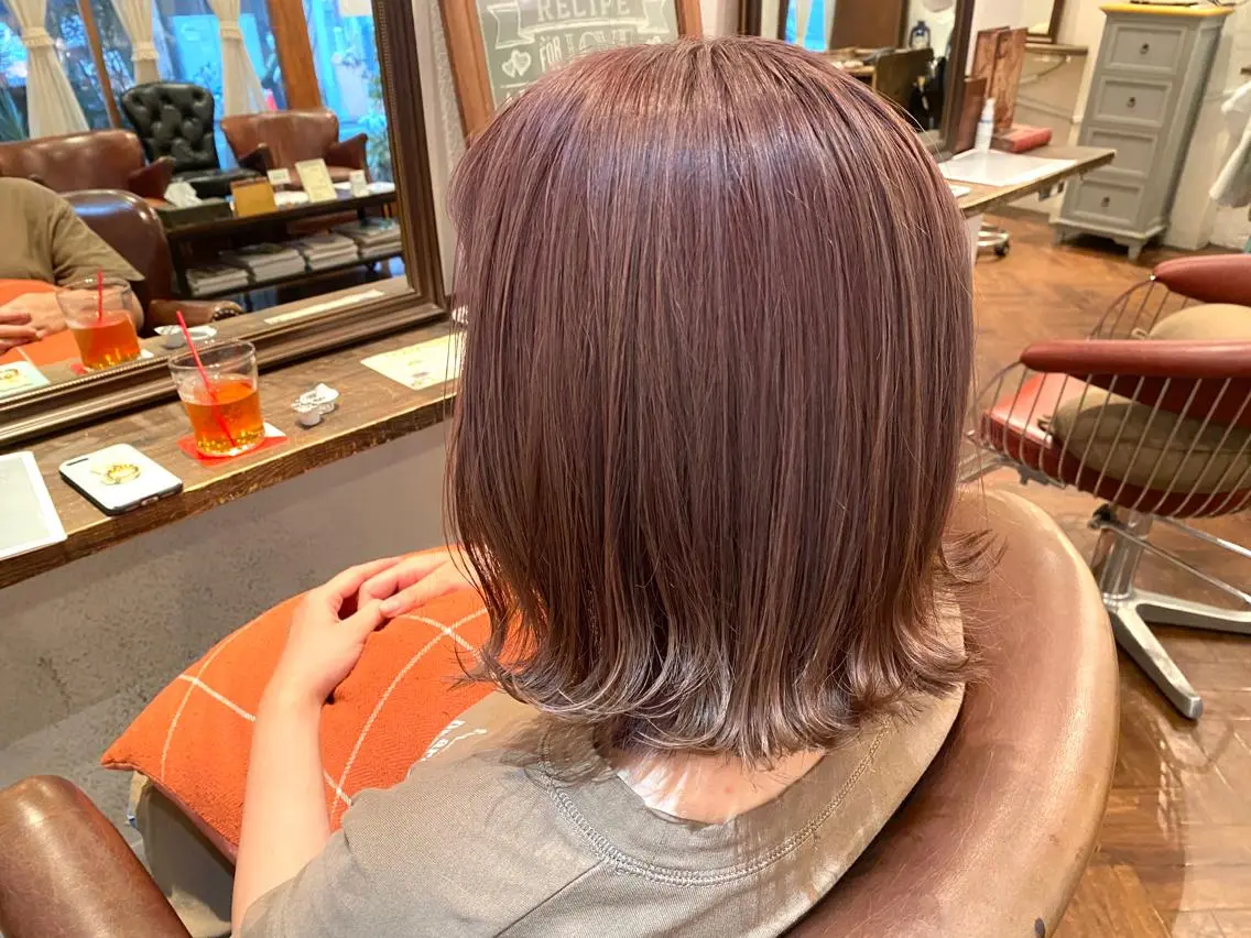 ショート カラー ベージュカラー ラベンダーカラー ピンクカラー ピンクラベンダー 🌈🌸あおき みちる🌟💗のヘアスタイル