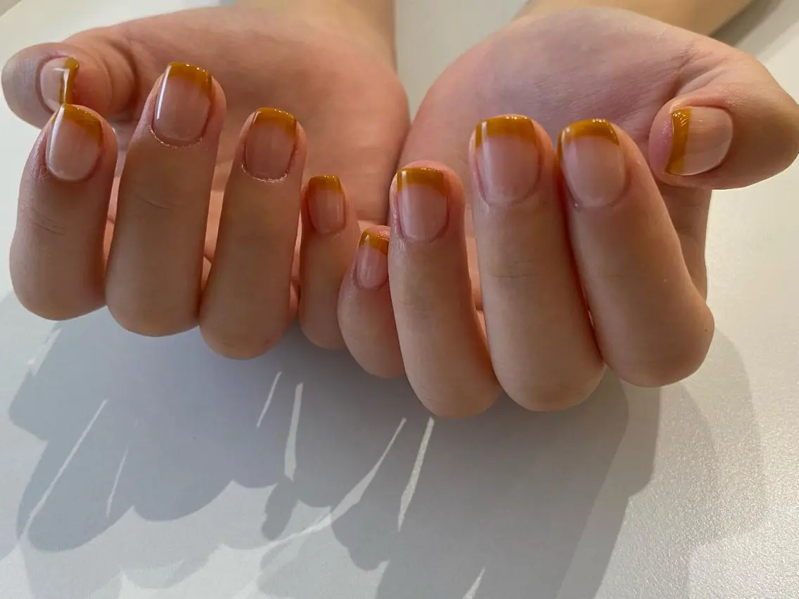 ネイル フレンチネイル ハンドネイル Ann nailのネイルデザイン