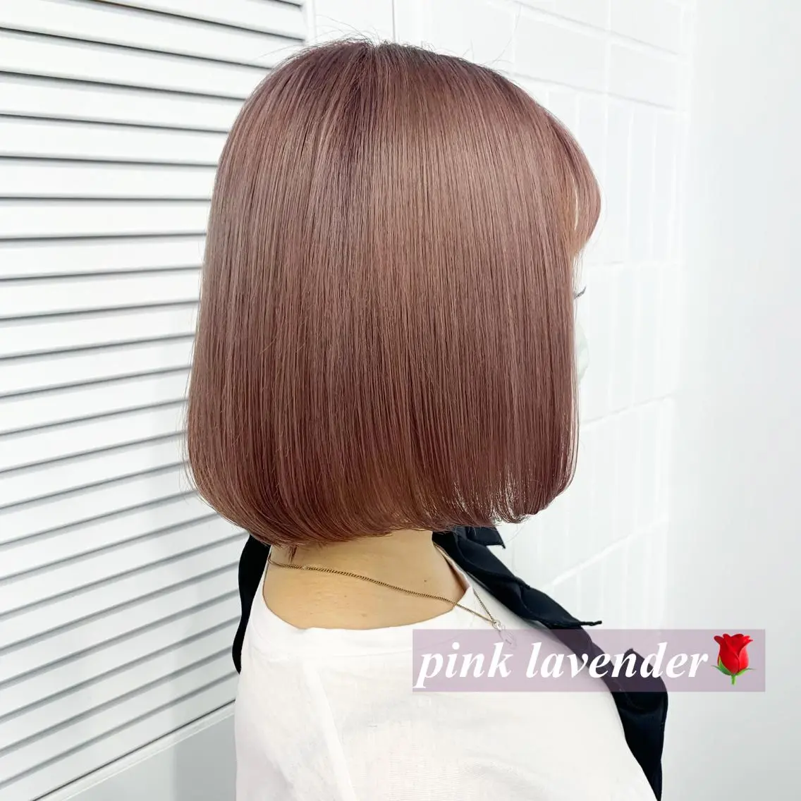 ミディアム カラー ヘアアレンジ レイヤー×グレージュ /ピンク🩷mioのヘアスタイル