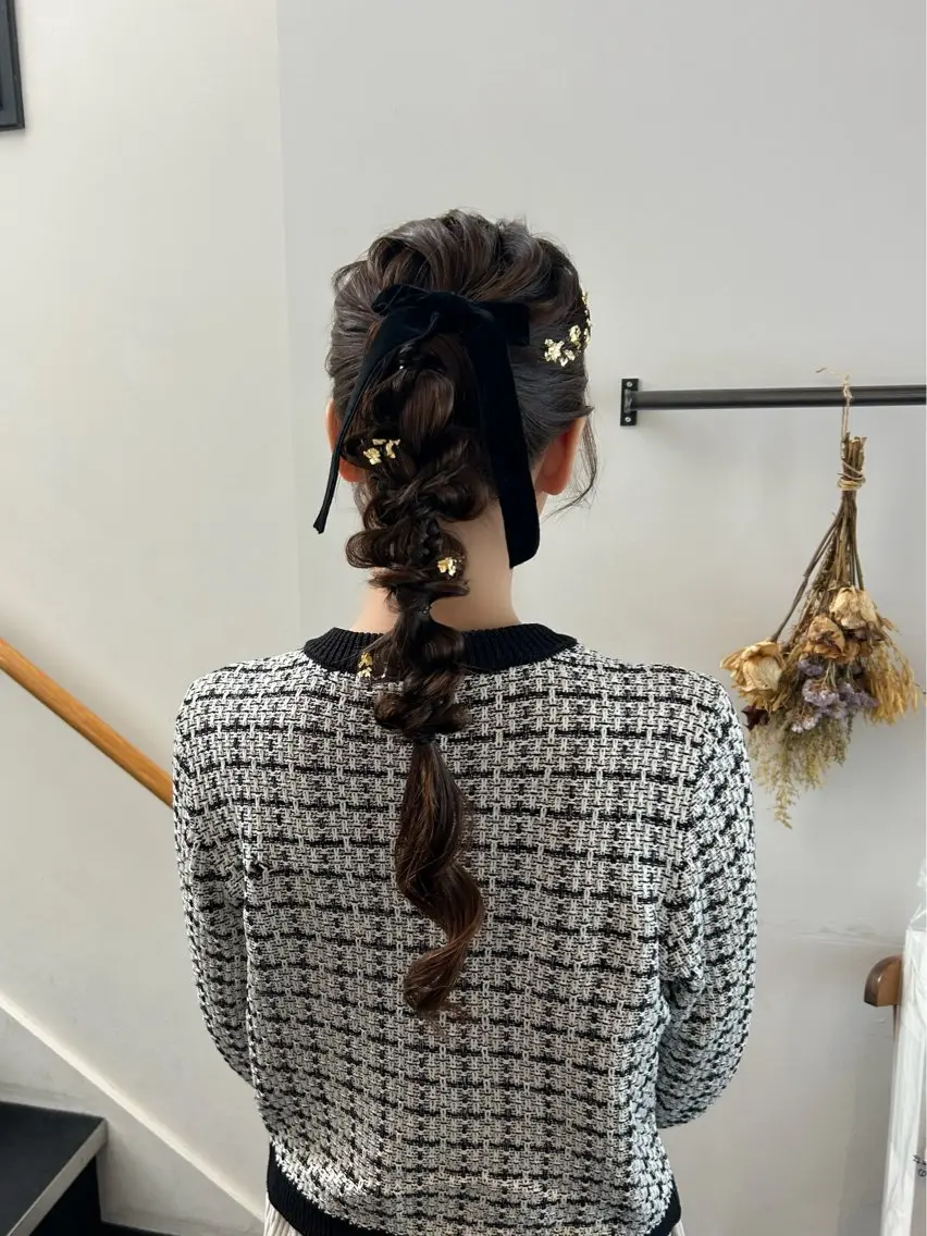 ロング ヘアアレンジ ヘアセット lapis / soraのヘアスタイル