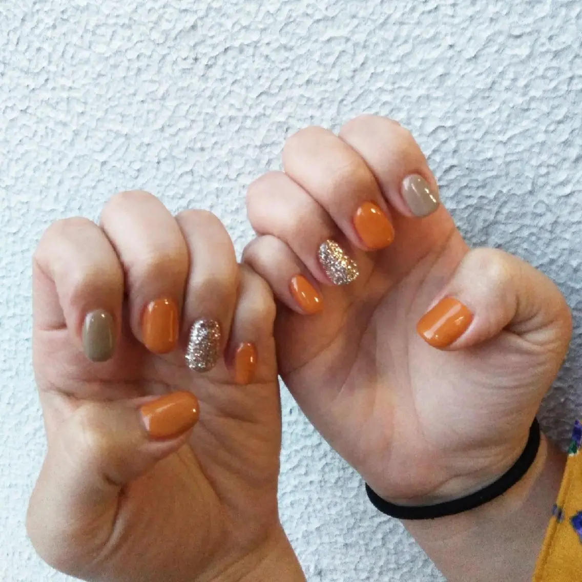 ネイル オレンジ lylynail YUUKAのネイルデザイン